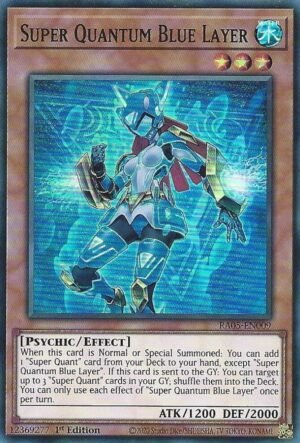 Super Quantum Blue Layer - RA05-EN009 (Super Rare)