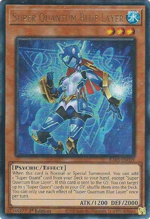Super Quantum Blue Layer - RA05-EN009 (Ultimate Rare)