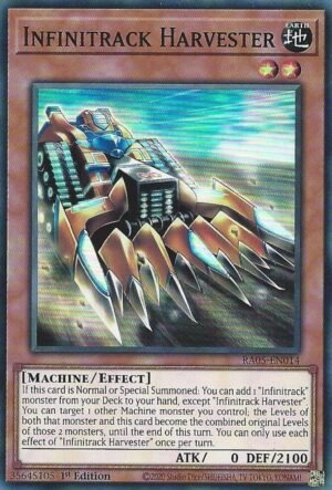 Infinitrack Harvester - RA05-EN014 (Super Rare)