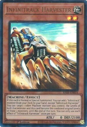 Infinitrack Harvester - RA05-EN014 (Ultra Rare)