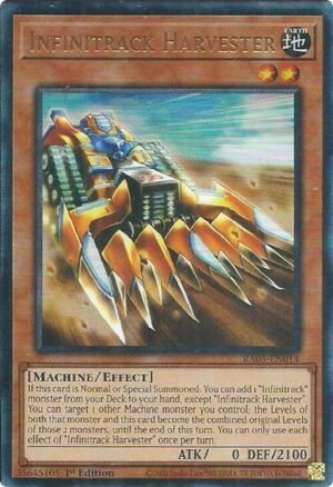 Infinitrack Harvester - RA05-EN014 (Ultimate Rare)