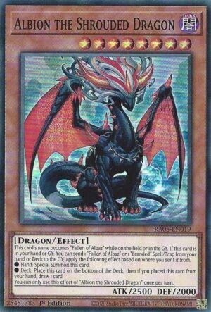 Albion the Shrouded Dragon - RA05-EN019 (Super Rare)