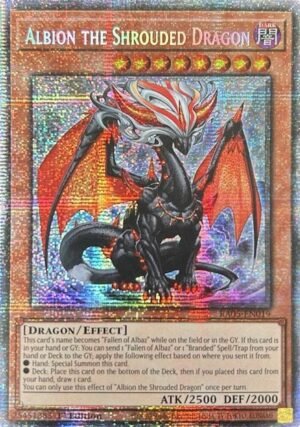Albion the Shrouded Dragon - RA05-EN019 (Starlight Rare)