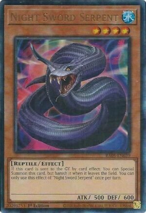 Night Sword Serpent - RA05-EN020 (Ultimate Rare)