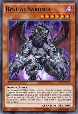 Bystial Saronir - RA05-EN023 (Collector Rare)