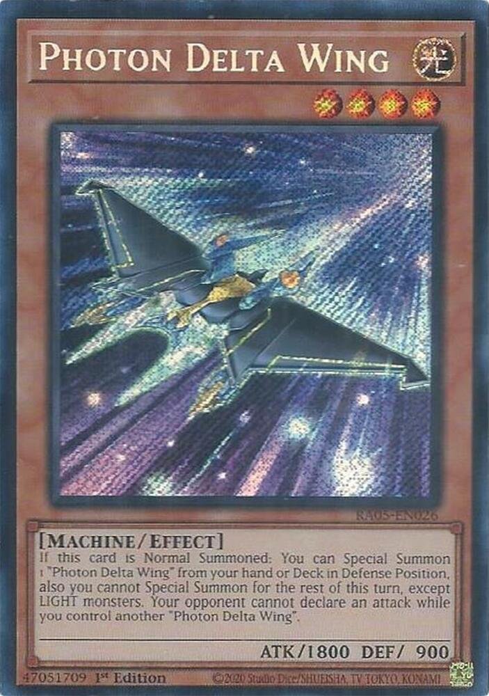 Photon Delta Wing - RA05-EN026 (Secret Rare)