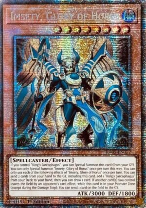 Imsety, Glory of Horus - RA05-EN027 (Starlight Rare)