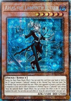 Arias the Labrynth Butler - RA05-EN028 (Starlight Rare)