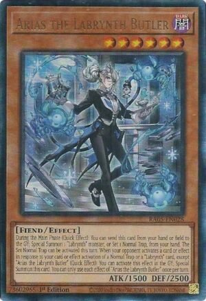 Arias the Labrynth Butler - RA05-EN028 (Ultimate Rare)