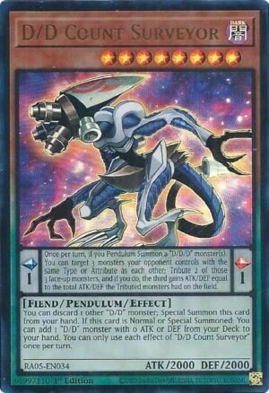 D/D Count Surveyor - RA05-EN034 (Ultra Rare)