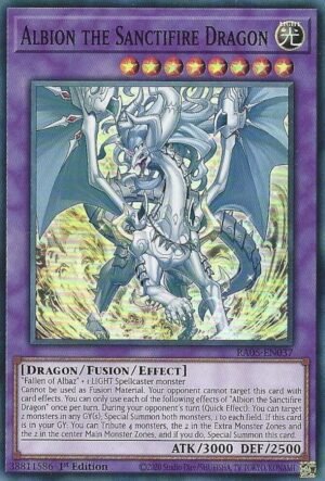 Albion the Sanctifire Dragon - RA05-EN037 (Super Rare)
