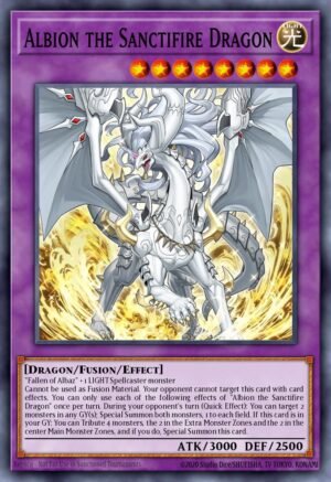 Albion the Sanctifire Dragon - RA05-EN037 (Starlight Rare)
