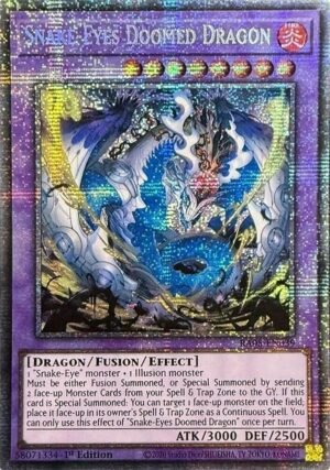 Snake-Eyes Doomed Dragon - RA05-EN039 (Starlight Rare)