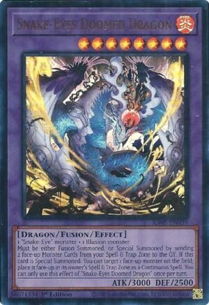 Snake-Eyes Doomed Dragon - RA05-EN039 (Ultra Rare)