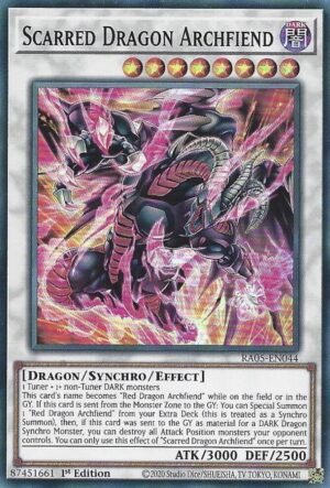 Scarred Dragon Archfiend - RA05-EN044 (Super Rare)