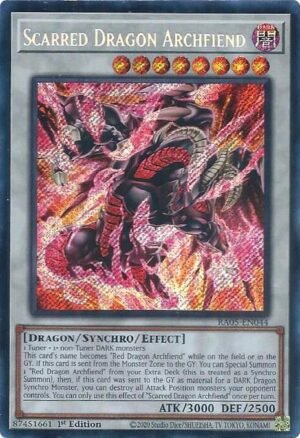 Scarred Dragon Archfiend - RA05-EN044 (Secret Rare)