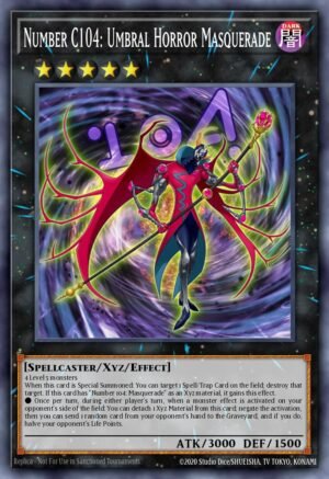 Number C104: Umbral Horror Masquerade - RA05-EN046 (Collector Rare)