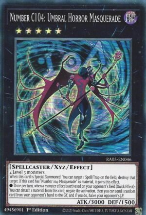 Number C104: Umbral Horror Masquerade - RA05-EN046 (Super Rare)