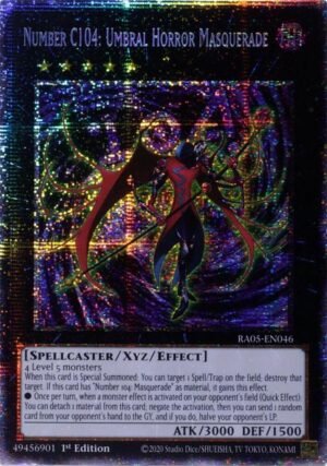 Number C104: Umbral Horror Masquerade - RA05-EN046 (Starlight Rare)