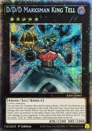 D/D/D Marksman King Tell - RA05-EN047 (Starlight Rare)