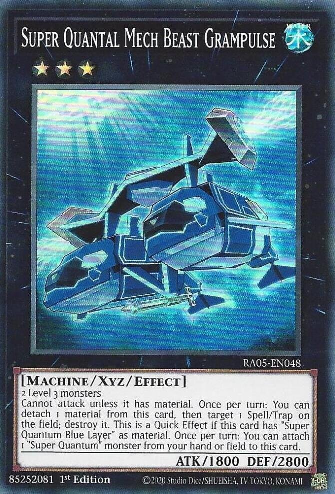 Super Quantal Mech Beast Grampulse - RA05-EN048 (Super Rare)