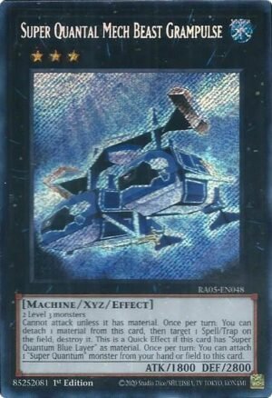Super Quantal Mech Beast Grampulse - RA05-EN048 (Secret Rare)