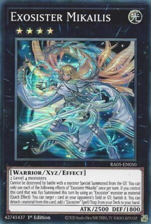 Exosister Mikailis - RA05-EN050 (Super Rare)
