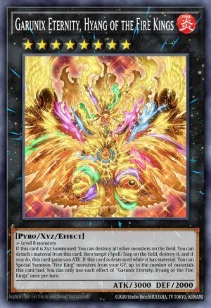 Garunix Eternity, Hyang of the Fire Kings - RA05-EN052 (Collector Rare)