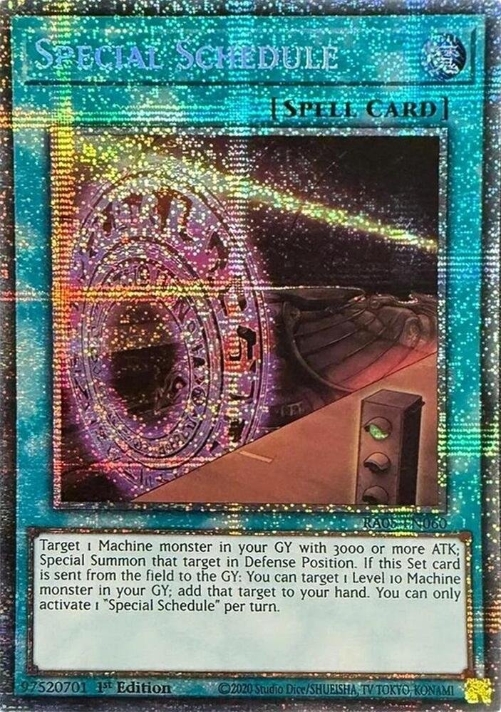 Special Schedule - RA05-EN060 (Starlight Rare)