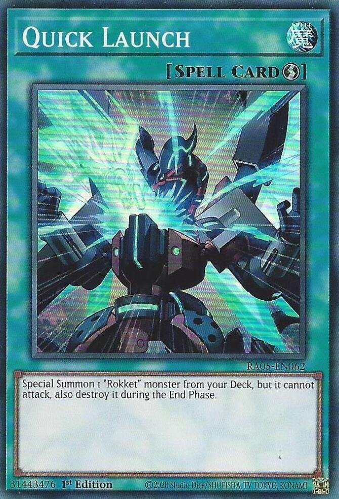 Quick Launch - RA05-EN062 (Super Rare)