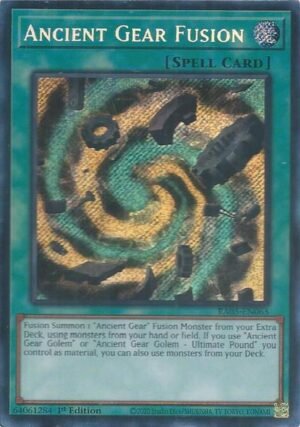 Ancient Gear Fusion - RA05-EN063 (Secret Rare)