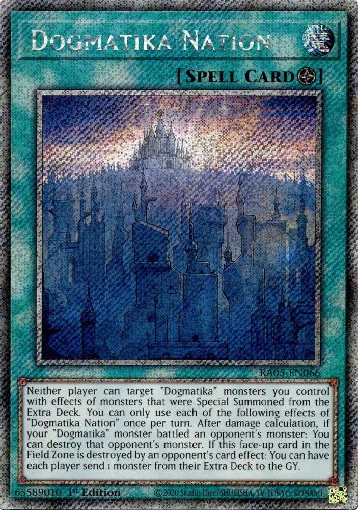 Dogmatika Nation - RA05-EN066 (Platinum Secret Rare)