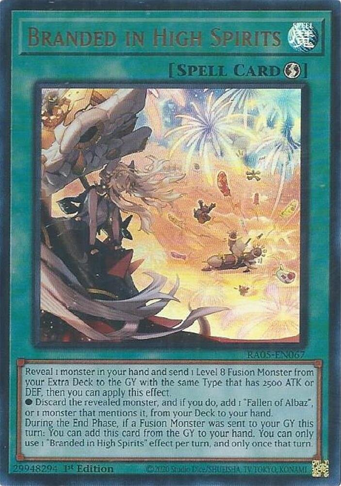 Branded in High Spirits - RA05-EN067 (Ultra Rare)