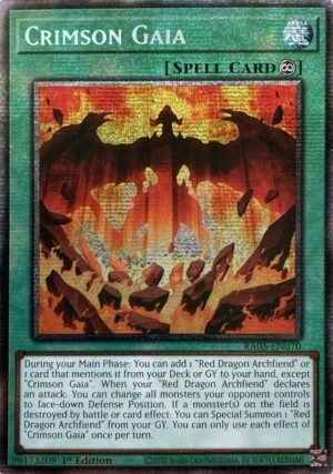 Crimson Gaia - RA05-EN070 (Starlight Rare)