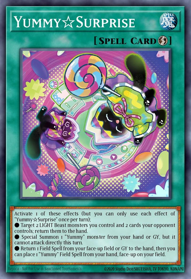 Yummy☆Surprise - RA05-EN074 (Super Rare)