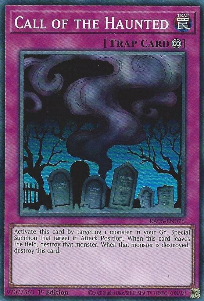 Call of the Haunted - RA05-EN076 (Super Rare)