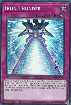 Iron Thunder - RA05-EN079 (Super Rare)