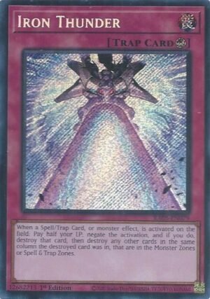 Iron Thunder - RA05-EN079 (Secret Rare)