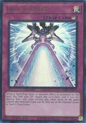 Iron Thunder - RA05-EN079 (Ultra Rare)
