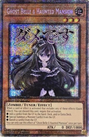 Ghost Belle & Haunted Mansion - RA05-EN092 (Starlight Rare)