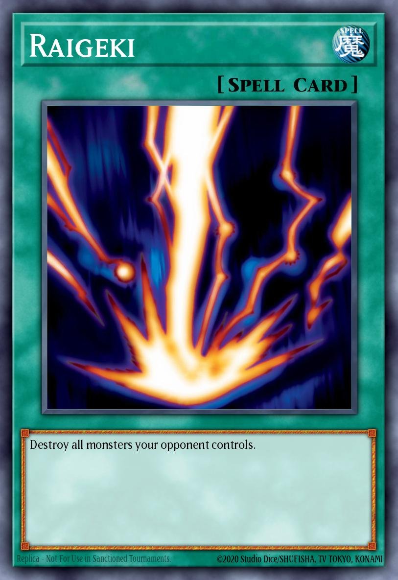 Raigeki - RA05-EN110 (Collector Rare)