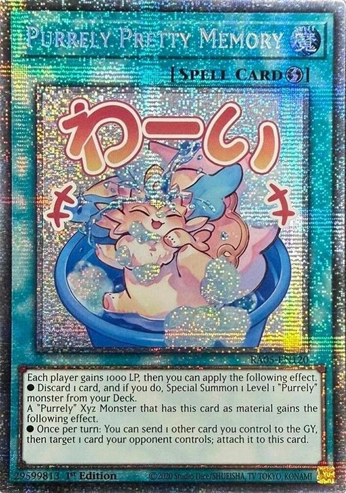 Purrely Pretty Memory - RA05-EN120 (Starlight Rare)