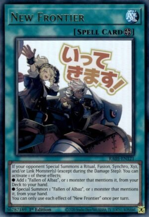 New Frontier - RA05-EN121 (Ultra Rare)