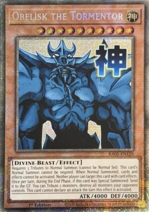 Obelisk the Tormentor - RA05-EN129 (Starlight Rare)