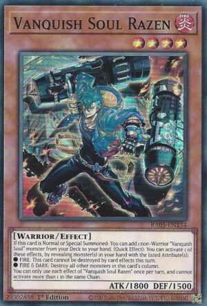 Vanquish Soul Razen - RA05-EN134 (Super Rare)