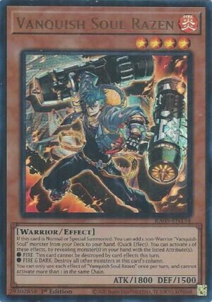 Vanquish Soul Razen - RA05-EN134 (Ultra Rare)