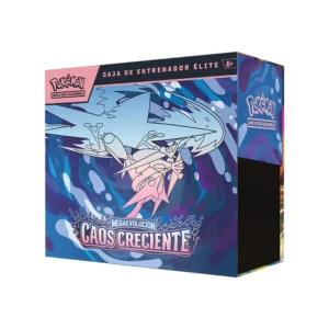 Pokémon TCG: Caja de Entrenador Élite de Megaevolución-Caos Creciente Español