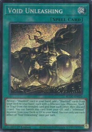 Void Unleashing - BLGG-EN025 (Secret Rare)