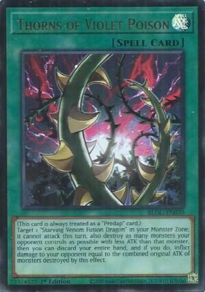 Thorns of Violet Poison - BLGG-EN039 (Ultra Rare)