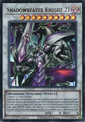 Shadowreaver Knight 21 - BLGG-EN046 (Ultra Rare)